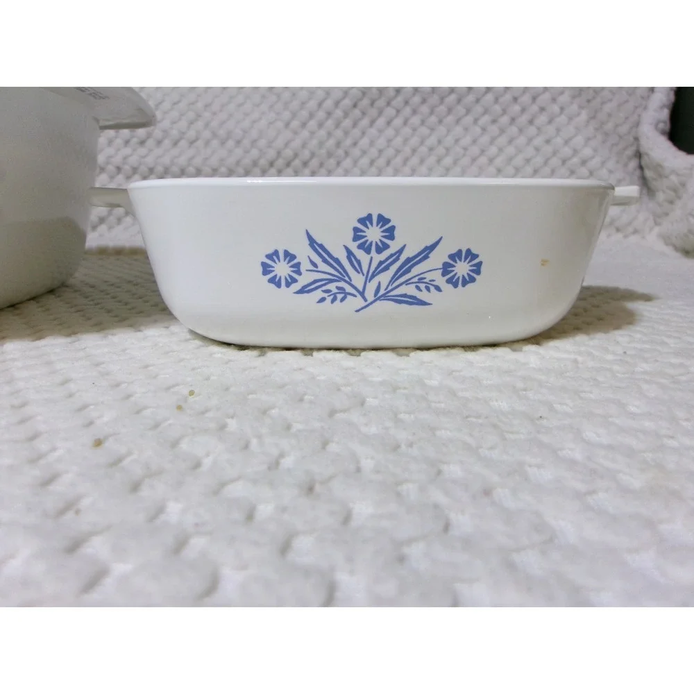 Corning Ware Cornflower Blue‎ Casserole Set 4 Qt Dutch Oven P-34-B 1 Qt P-1-B